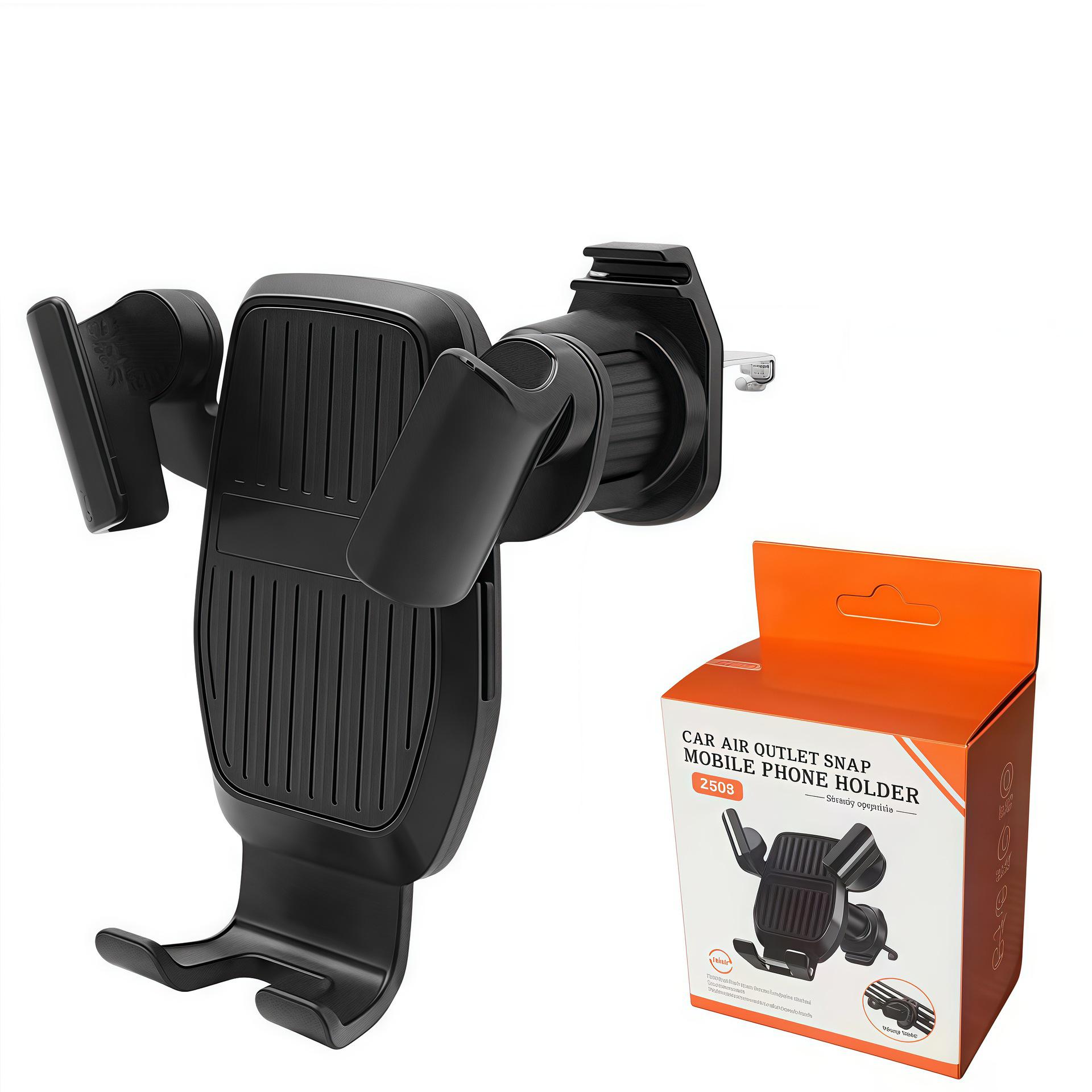 Gravity Induction Shockproof Car Air Vent Phone Holder & Navigation Mount