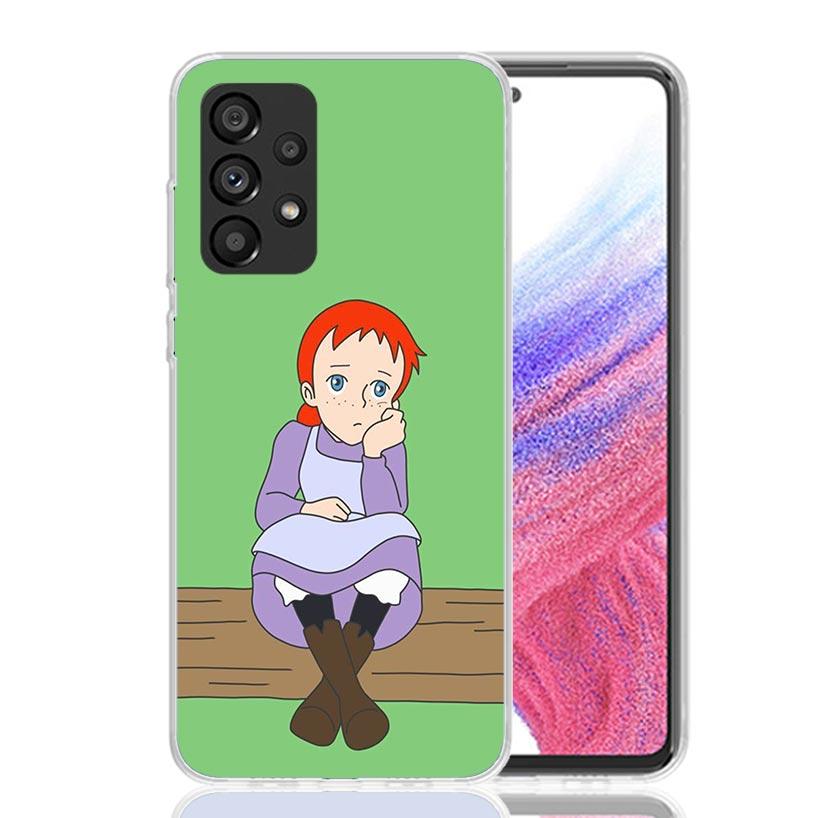 A-Anne Of Green Gables Shirley Phone Case For Samsung Galaxy A52 A32 A22 A12 A02S A50S A30S A51 A31 AA71 Note 20 Ultra 10 S10 Pl