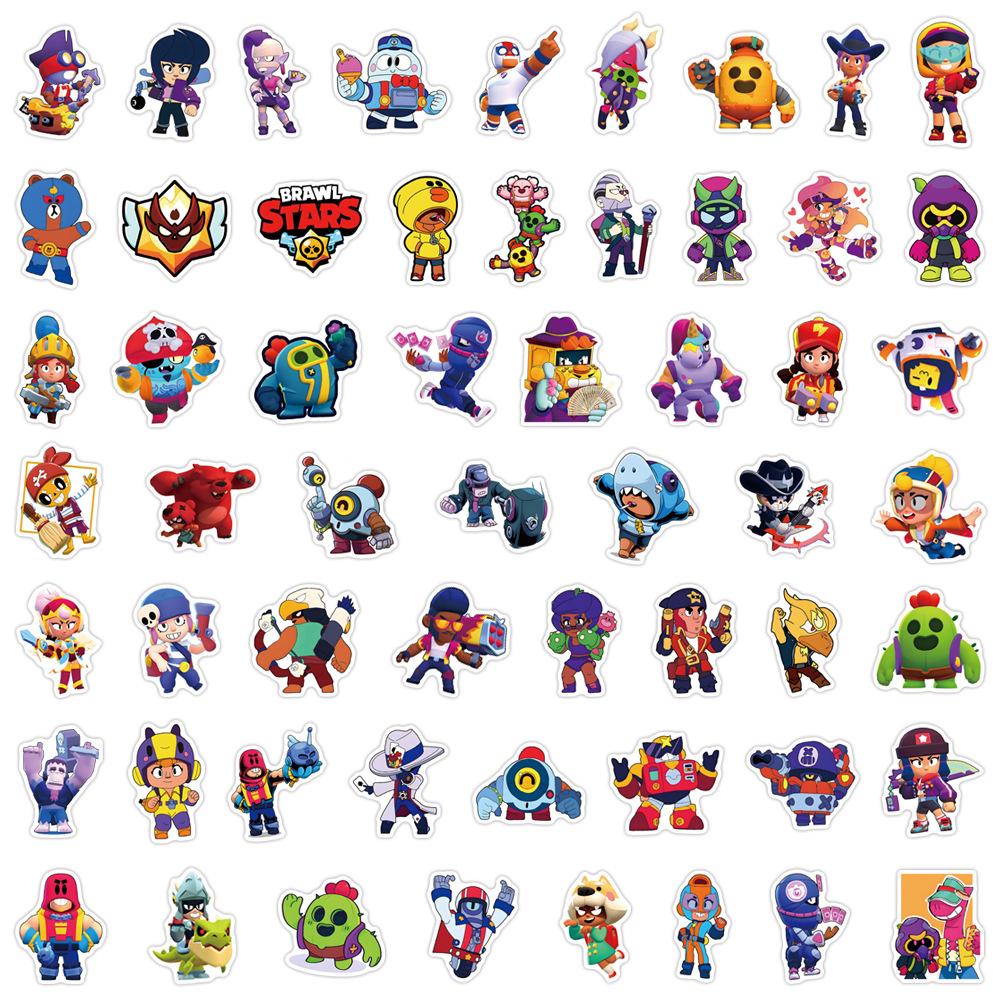 110 Autocolante Noi Brawl Stras Graffiti Decorează Valiză Telefon Mobil Autocolante Impermeabile