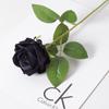 Single Velvet Strand Rose Simulation Flower Table Decor And Special Occasions