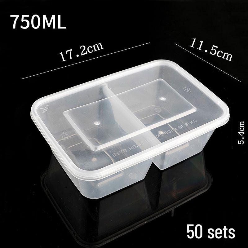 ZISIZ Disposable Rectangular Meal Box