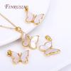Trendy Inlaid Zircon Butterfly Charms Pendants For Jewellery Making Supplies,Natural Shell Pendants Accessories DIY Jewelry