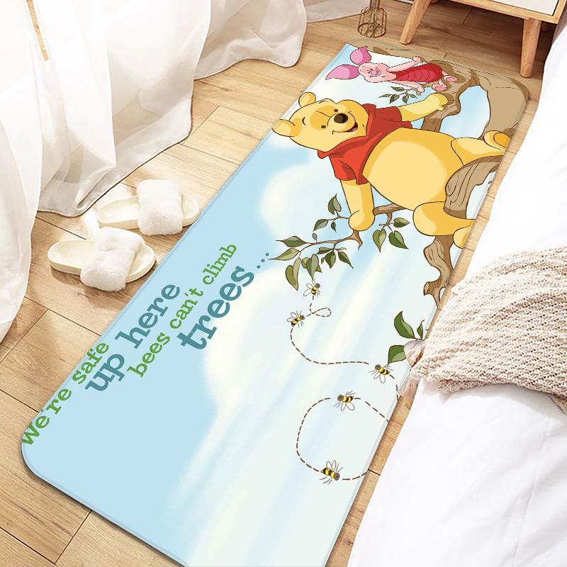 Winnie de Poeh Deurmat Entree Antislip Deurmat Wasbare Keukenmat Woonkamer Gang Tapijten Badkamer Bad Deurmatten