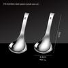 316 Stainless Steel Spoon, Large Household Soup Spoon, Deepened Design, Wall-Mountable, Large Head Spoon, Hot Pot Spoon
