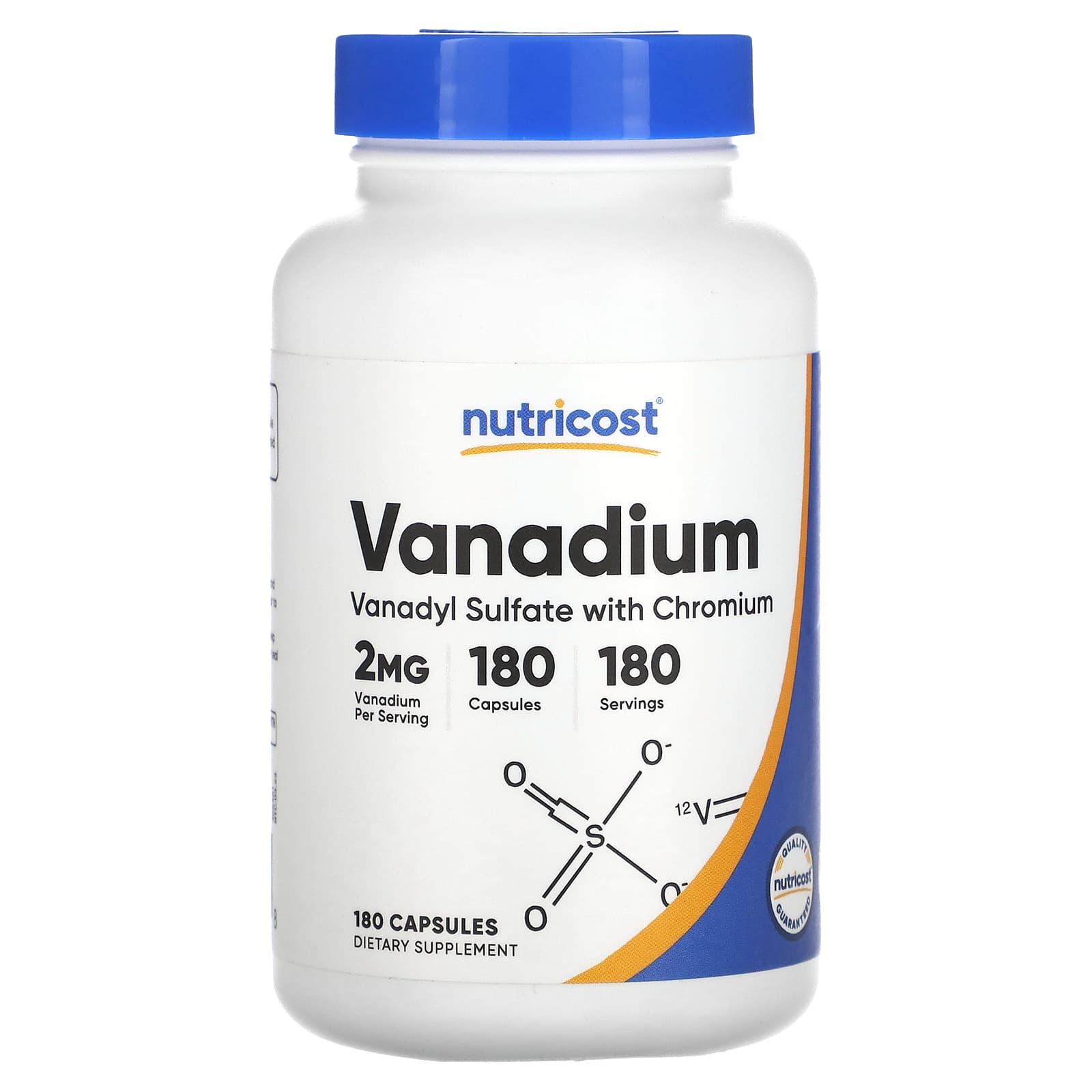

Vanadium, 2Mg, 180 Capsules