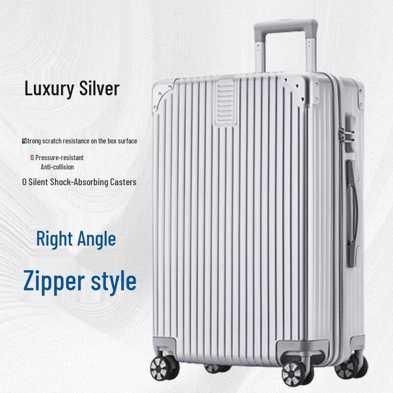 NEWHOPSON Large Capacity Silent Luggage 24 inch