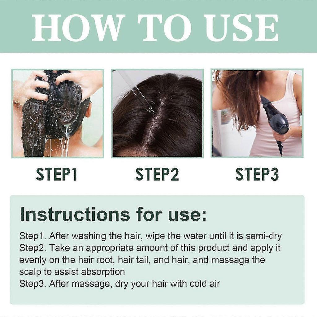 Revitalize Hair Growth Serum with Ginger & Plant Extracts Nourishing Scalp Treatment for Thicker, Stronger Hair, Reduces Hair Loss & Promotes Natural