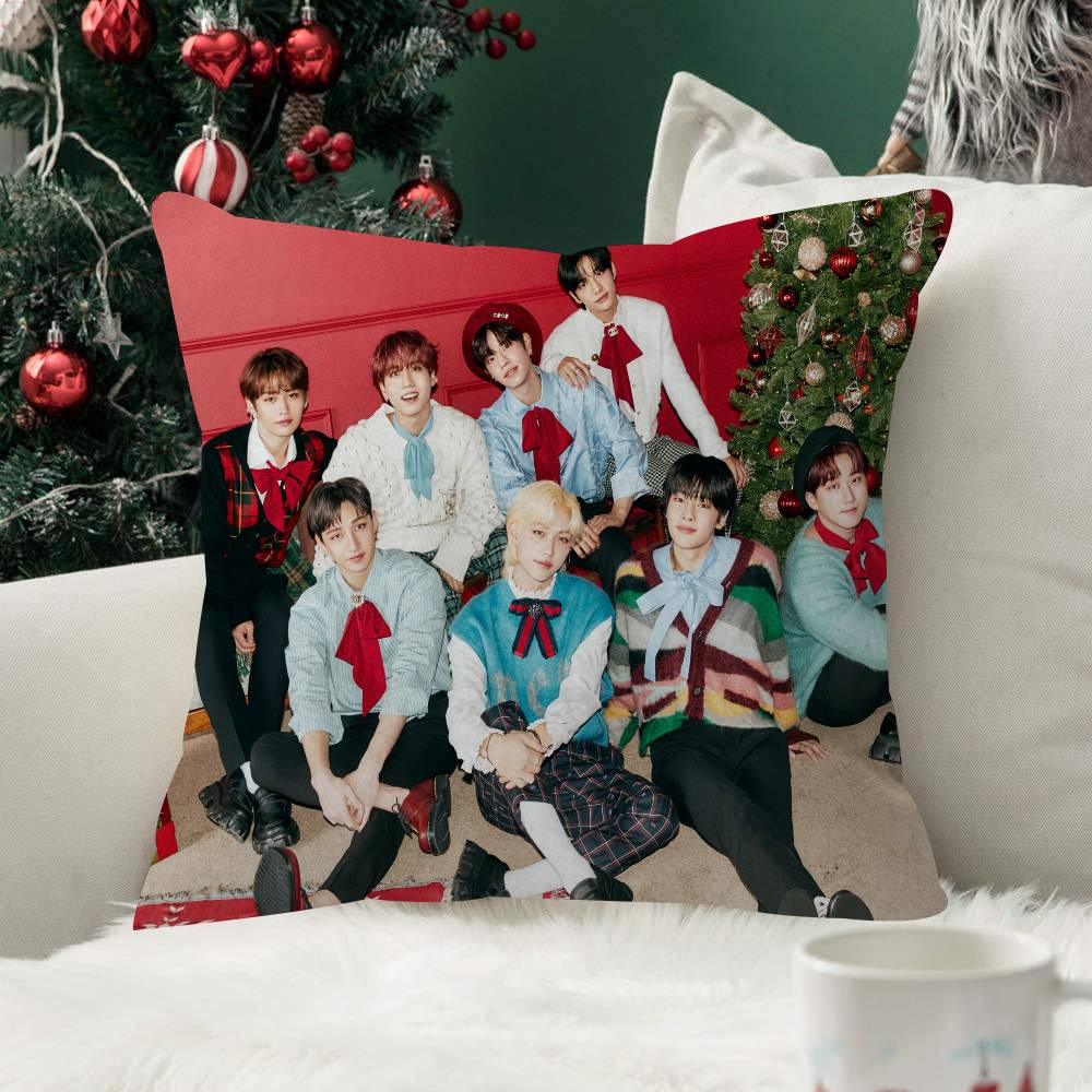 Kpop You Make SStray KKids Stay Decor Room Aesthetics Pillow Case Home Decor Bedroom Sofa Bed Couch Pillow Cover x Fashion