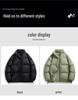 Men's Winter Stand Collar Lightweight Down Jacket - 50% White Duck Down, Japanese Trendy Style