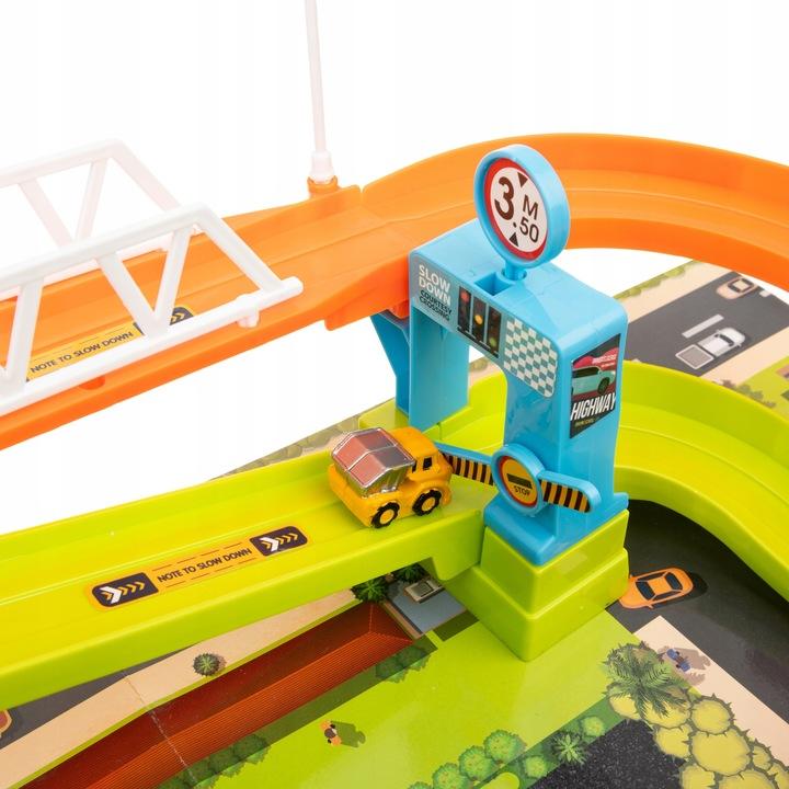 Interactive Track Parking For Cars Car Steering Foldable Garage 2 Modes