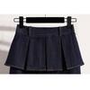 DIMANAF 2026 Plus Size Summer Denim Skirts Women Blue Fashion Jeans Lady High Waist Casual Elegant Skirt