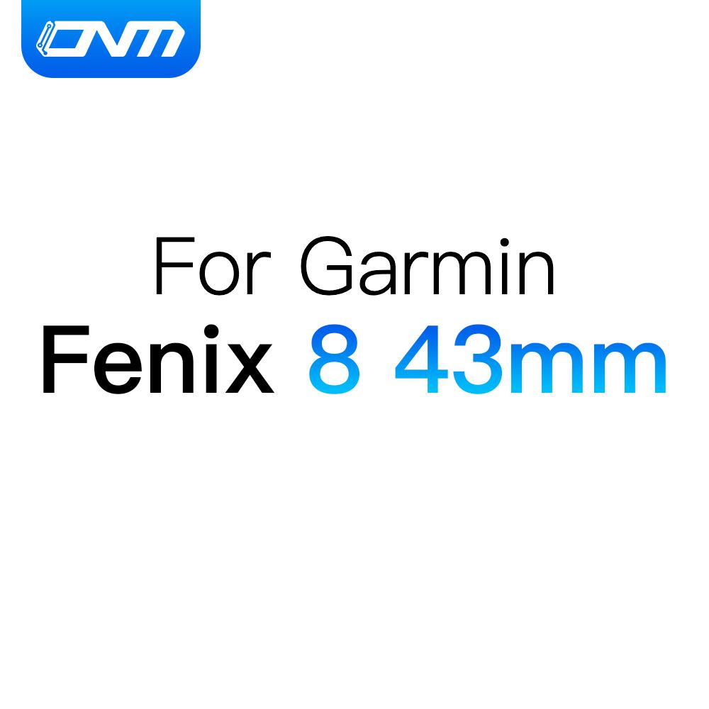 9H Tempered Glass For Garmin Fenix 8 7X 6X Pro 7 6 7S 6S 5 5S Solar AMOLED Screen Protector Glass Anti-scratch Film Accessories