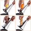 Triple Function Parmesan Shaver Wood Handle Vegetables Cheese Grater  Kitchen Tools
