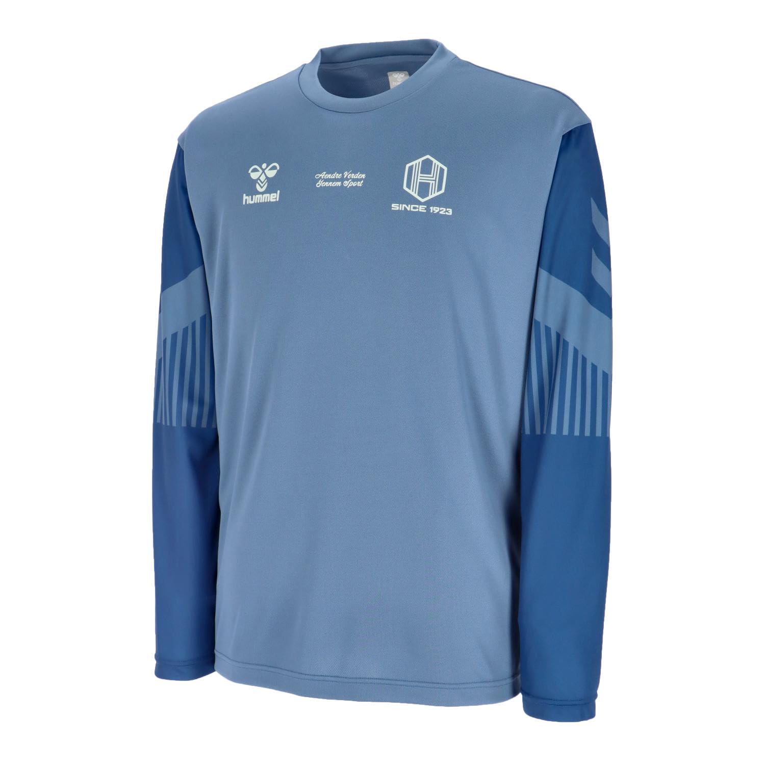 

Длинный рукав с длинным рукавом Graphic Practice Blue Stone [Hummel] Рубашка, Рубашка, (673)