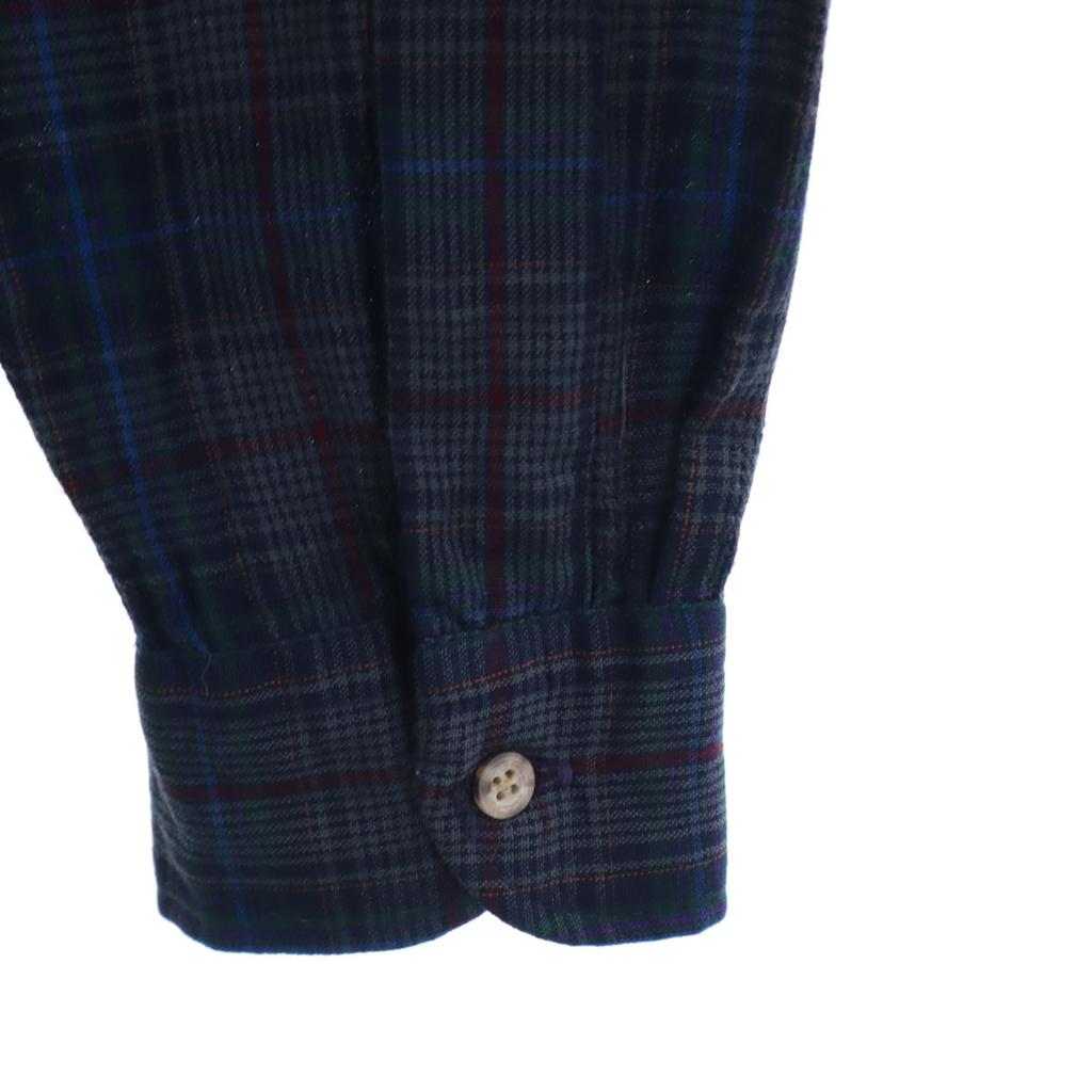 PENDLETON 70s Vintage Made in USA Check Pattern Long sleeve Button down shirt Men's Used