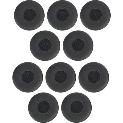 Headphone Cushions - Jabra - Evolve 20/30/40/65 - Faux Leather - Pack of 10 - Black