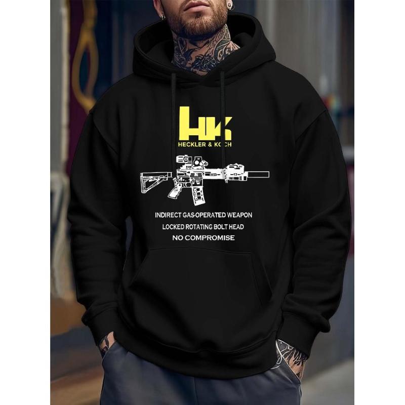 

Durable Anti-Pilling & Soft, Men s Hooded Sweatshirt XXL чорний