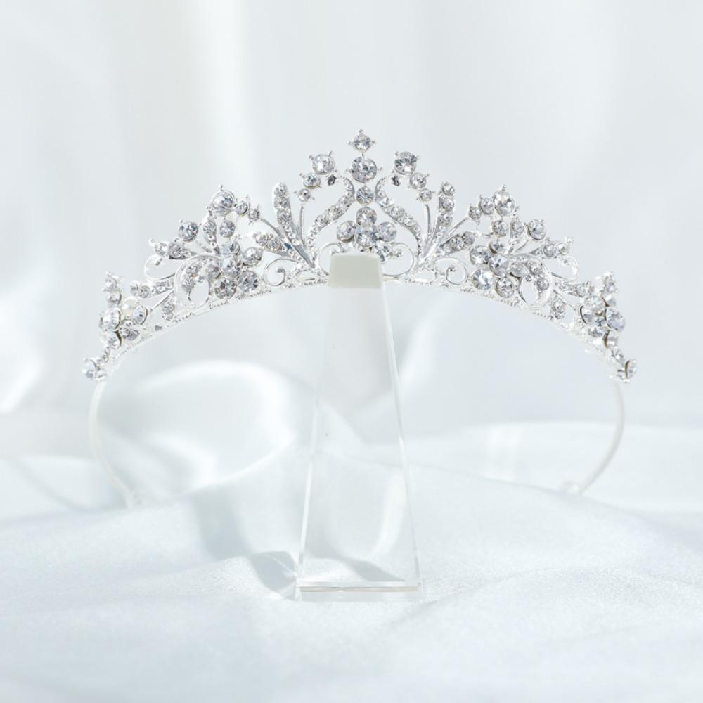 Elegant Rhinestone Diadem Sparkling Bride Wedding Tiaras Hair Hoop Bridal Crown  Special Occasion