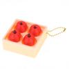 Creative Cute Fruit 2/4-Square Button Keychain Kids Portable Stress Relief Toy Charm Couple Bag Ornament