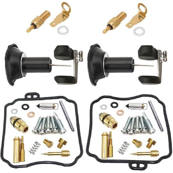 Carburetor Repair Kit for Yamaha V-Star 650 XVS650 Custom V-Star 650 XVS650A Classic 1998-2016