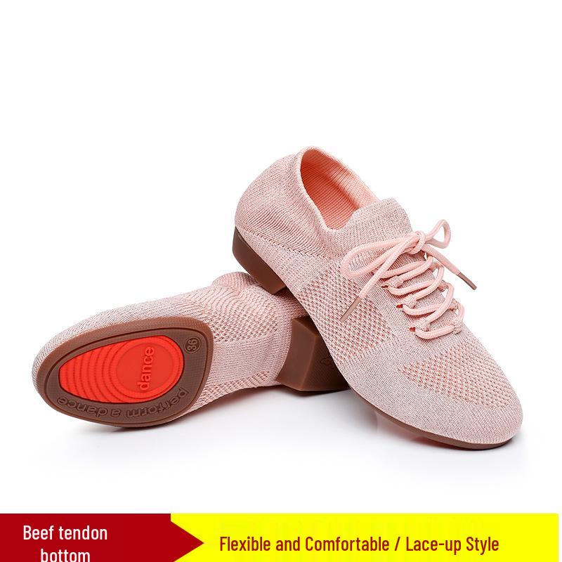 Flyknit Mesh Soft Sole Jazz & Latin Dance Shoes for Women
