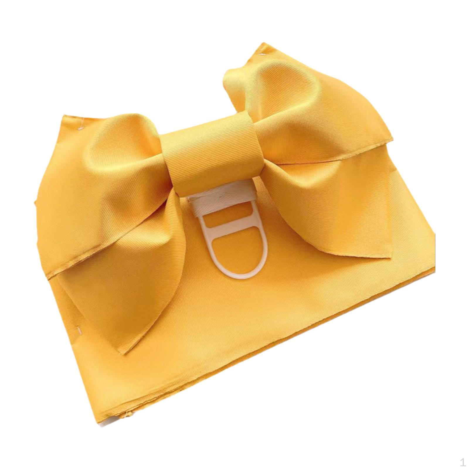 

Кимоно Оби Пояс Удобный Пояс для Аксессуаров для Халата Костюмные Платья жёлтый