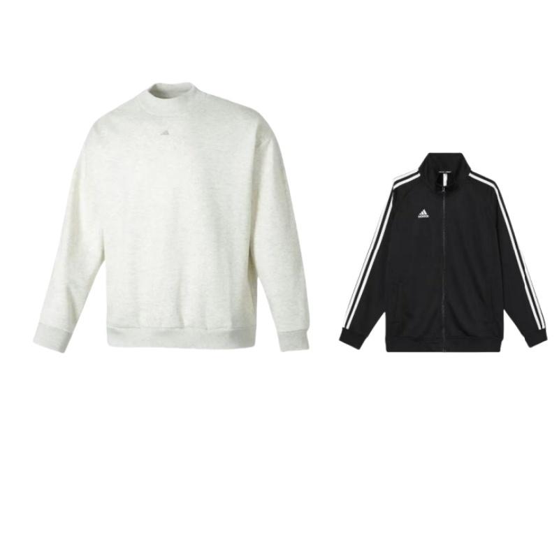 

Adidas Круглый вырез Бег Удобная толстовка с воротником-стойкой Универсальная куртка Повседневный спортивный костюм Унисекс Спортивная одежда TR30JR-BW+-IX1965 S