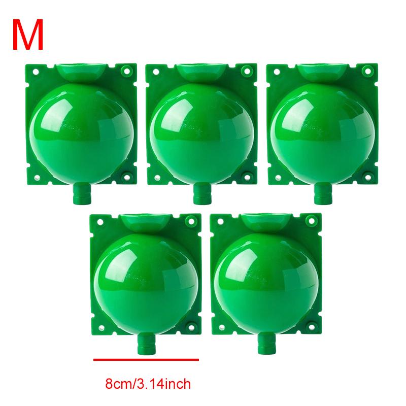 5PCS Green Plastic Rooting Grafting Box Nursery Ball Reusable High Pressure Propagation Ball Home Seeding Gardening Supplies ZYF