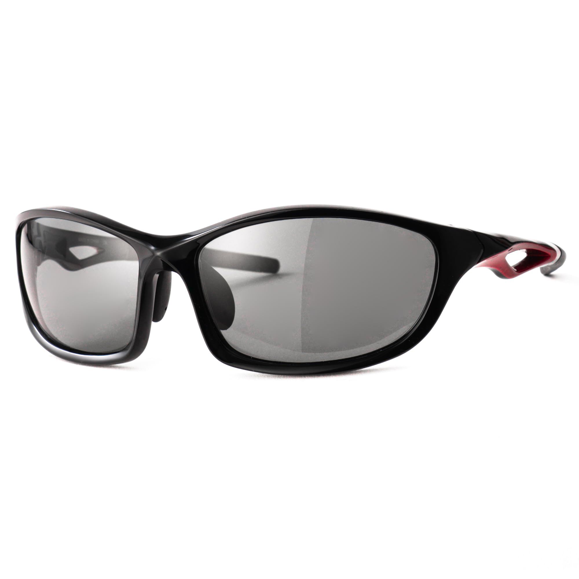 

Sports Polarized UV Polarized Smoke [Afit] Sunglasses, Men s Sunglasses, Protection, Lenses, Black/Red AF-S203HN-C3