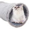 Cats Tunnel Toy Interactive Toy Soft Foldable Storable Suede Cats Tunnel P