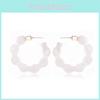 Modern White Trendy Ushape Alloy Earrings Perfect For Gifts Celebrations And