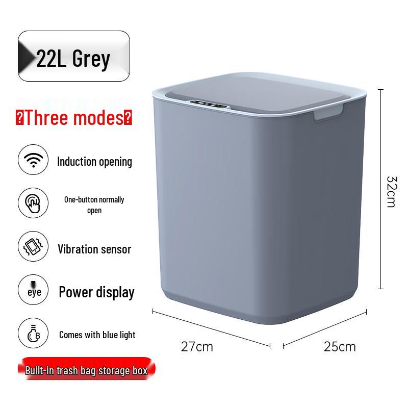 CAIZIBAO 22L Smart Sensor Trash Can