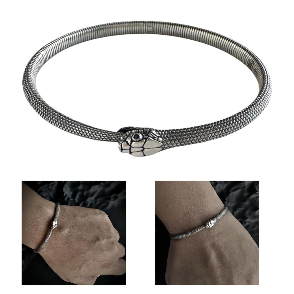 Mysterious Ouroboros Snake Bracelet Snake Shaped Bangle Jewelry Accessory For Dating Or Office Accessories