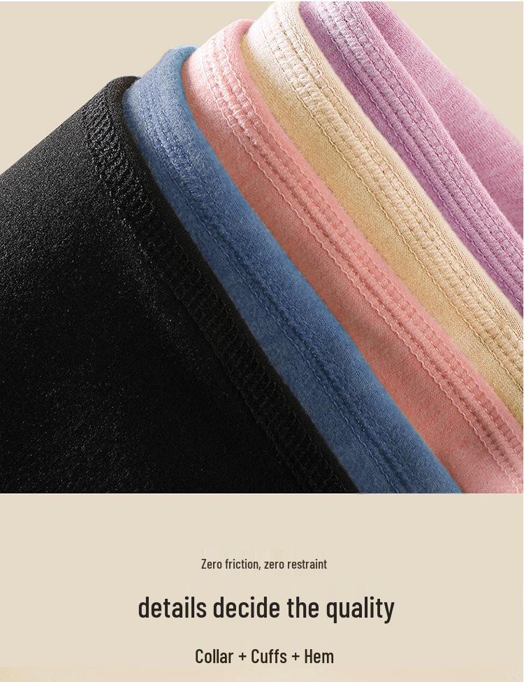 2025 Cashmere Silk Warm Underwear Set: Men's & Women's Autumn/Winter Wool Base Layer