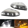 2PCS LED Side Mirror Turn Signal Puddle Light for Dodge Ram 1500 2500 2009-2018