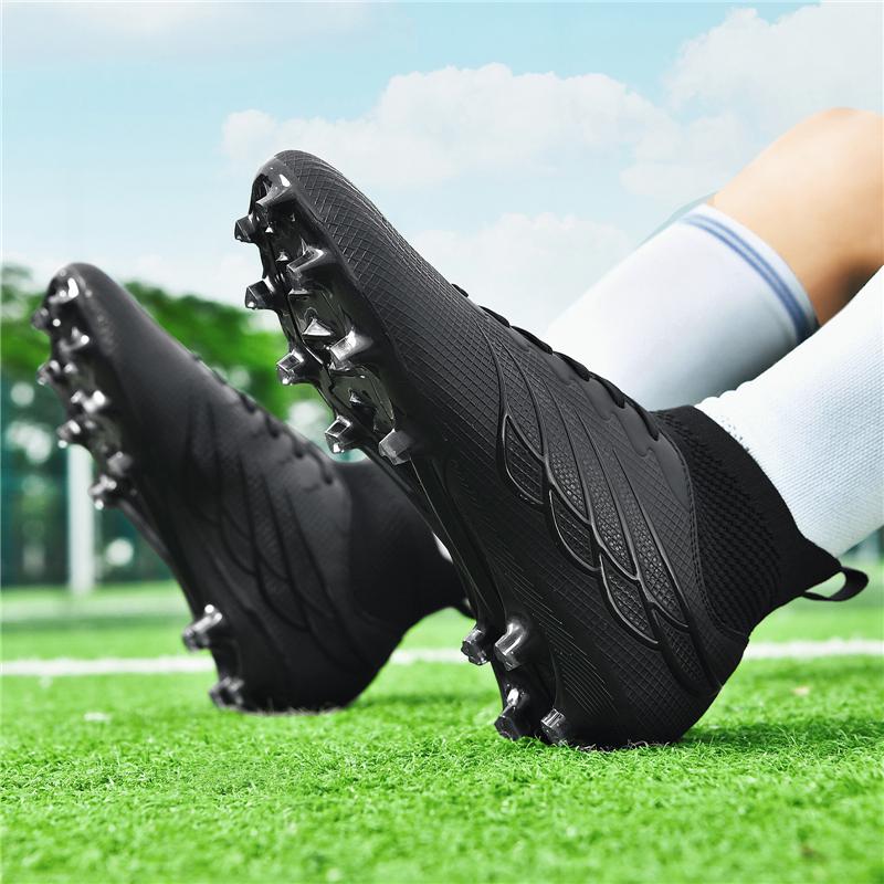 Unisex Football Shoes Men's Long Nail Training Sneakers Children Football Boots Youth Football Boots Soccer Shoes for Kids