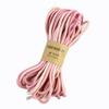 1Pc(8M) 3mm Colored Cotton Rope Handmade Soft Cord for Hand Woven Home Textile Decor Cords Craft Material DIY Sewing Accessories