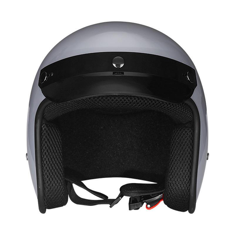 Unisex Half Helmet for Motorcycle & Electric Scooter Safety, Model 208