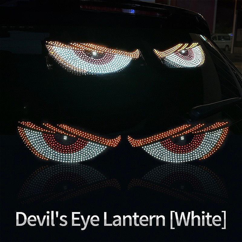 General-purpose automotive windshield LED display, dynamic devil eye ambient light, front and rear dynamic light modification