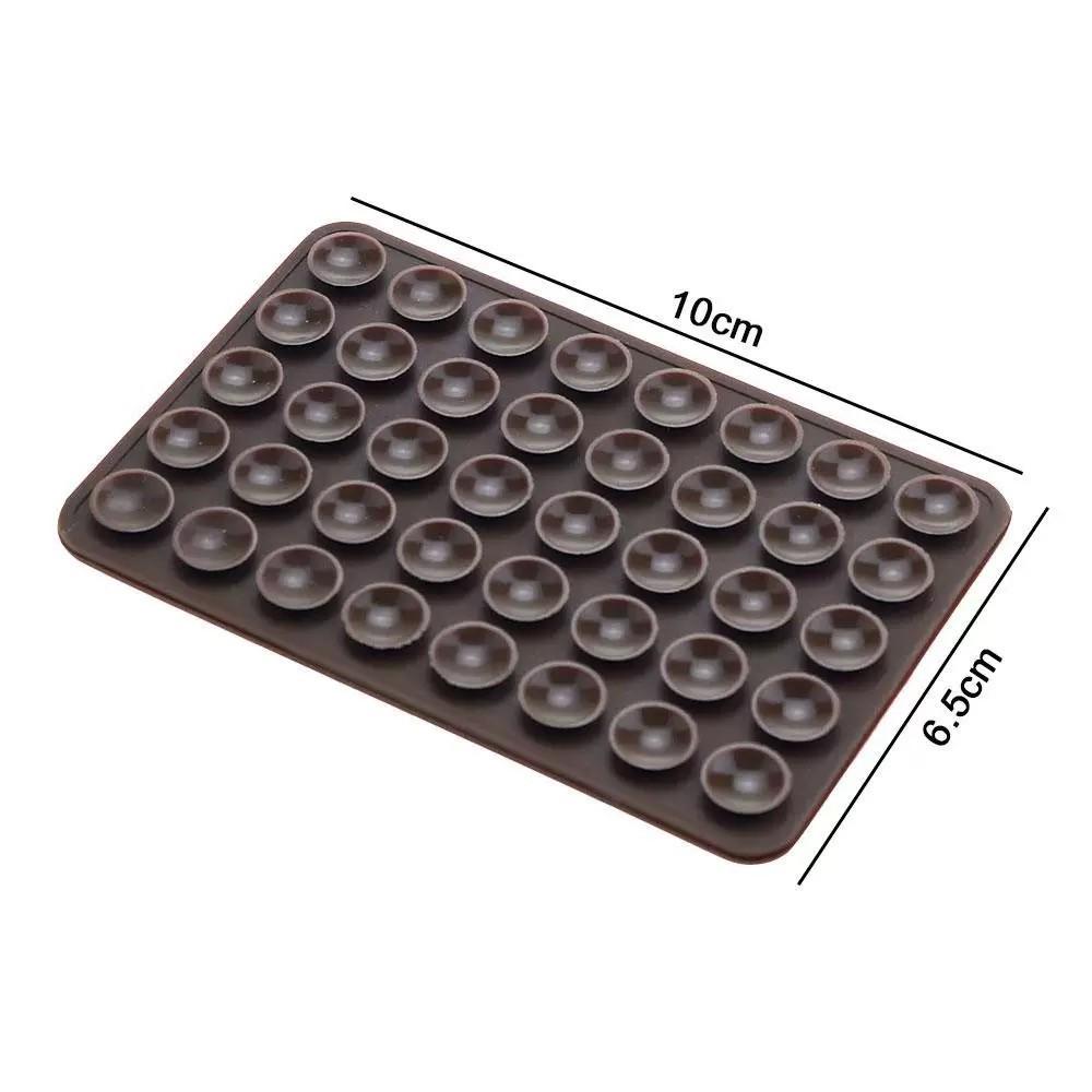 

Powerful 40pcs Double-Sided Multifunctional Silicone Anti-Slip Phone Holder Suction Cups Yellow Double-sided Suction Cups