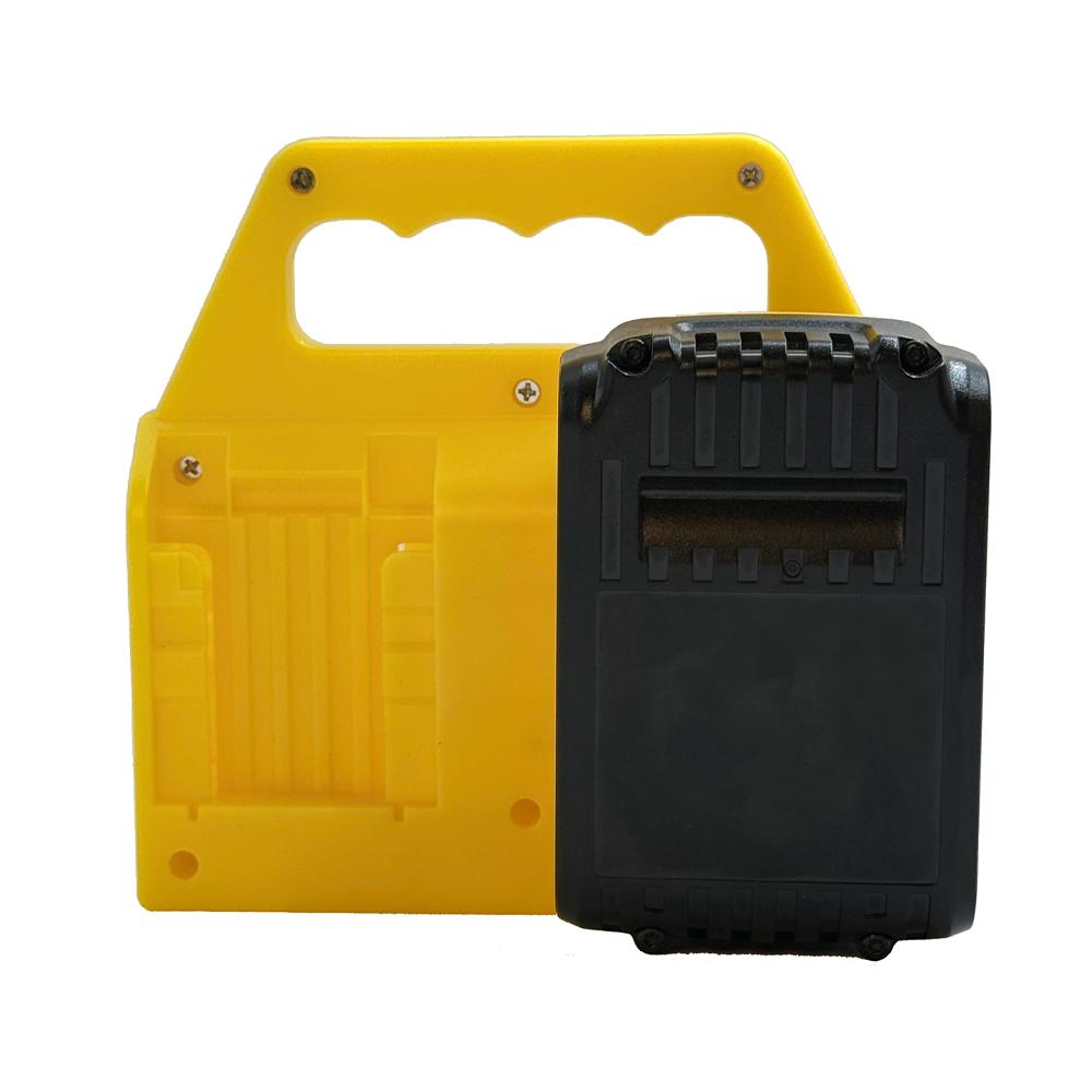 1-Slot Battery Holder Compatible with for Dewalt 11V/18V Batteries,Portable Battery Holder with Handle for Storage and Transport