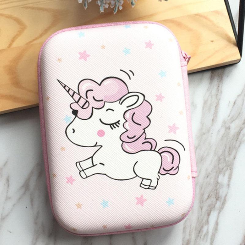 Cartoon Cute Portable Storage Bag for Cables and Chargers, Customizable with Logo