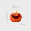 American Creative Pumpkin Head Cute Halloween Ashtray Home Living Room Fly Ash-proof American Ornaments Ceramic Pumpkin Ashtray