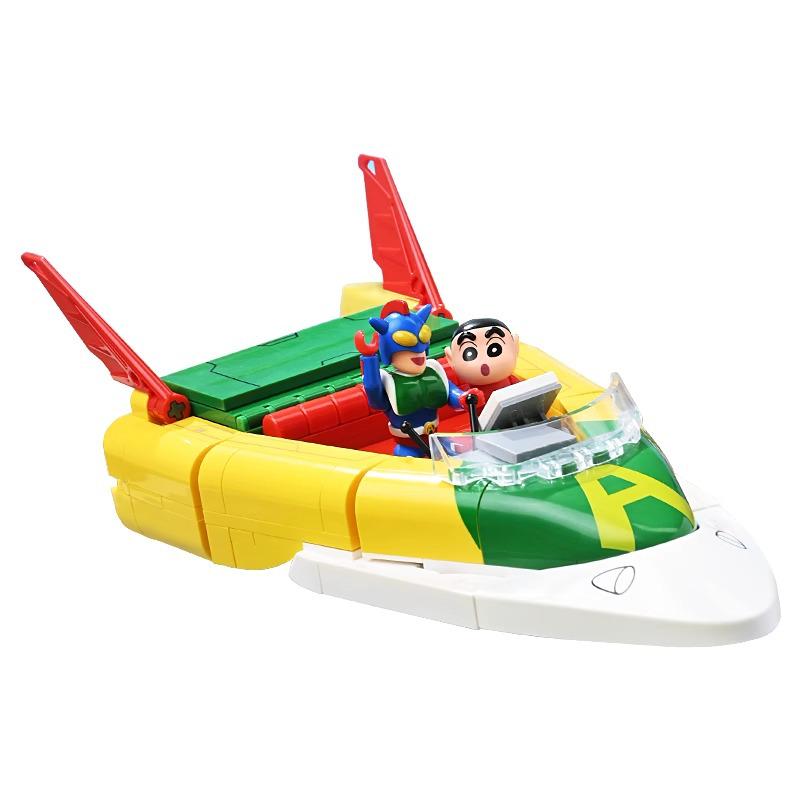 Keeppley Crayon Shin-chan Action Kamen Car Collectible Anime Figurine - Toy Gift for Children 20617.