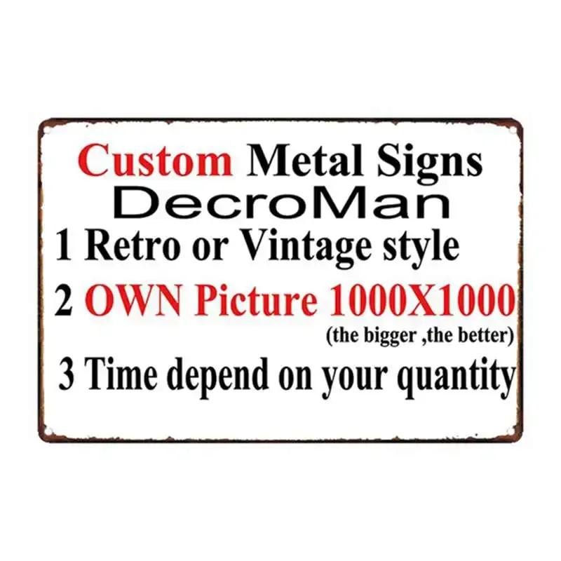 [ DecorMan ] BBQ Kitchen  Metal Signs Custom Wholesale Painting Bar Decor DD-1688