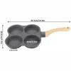 Creative 4-hole Omelette Pan, Egg Ham Pancake Machine, Frying Pan, Non-stick, No Oily Smoke, Breakfast, Barbecue Wok, Cooking Po