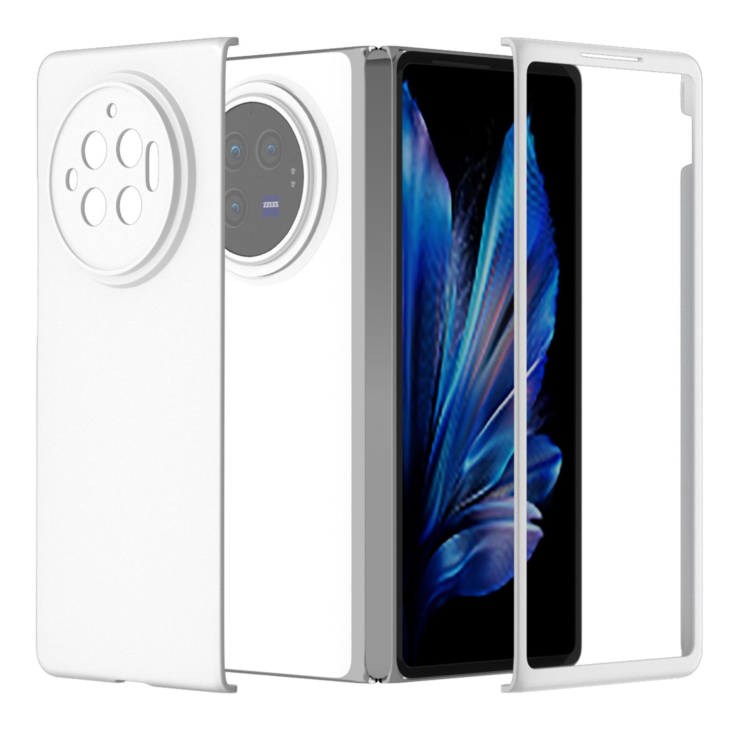 For vivo X Fold3 Case Skin-Touch Hard PC Protective Phone Cover J