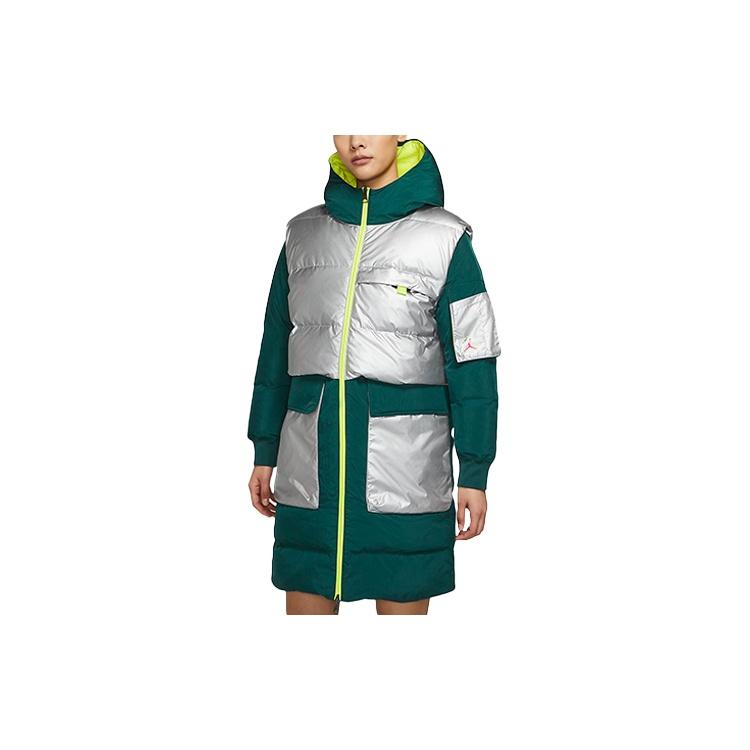 (WMNS) Air Jordan Winter Utility Coat Green Women s CV2561-300 L