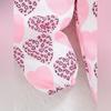Alphabet Print Baby Romper Set - Bow Pants Two-Piece Outfit