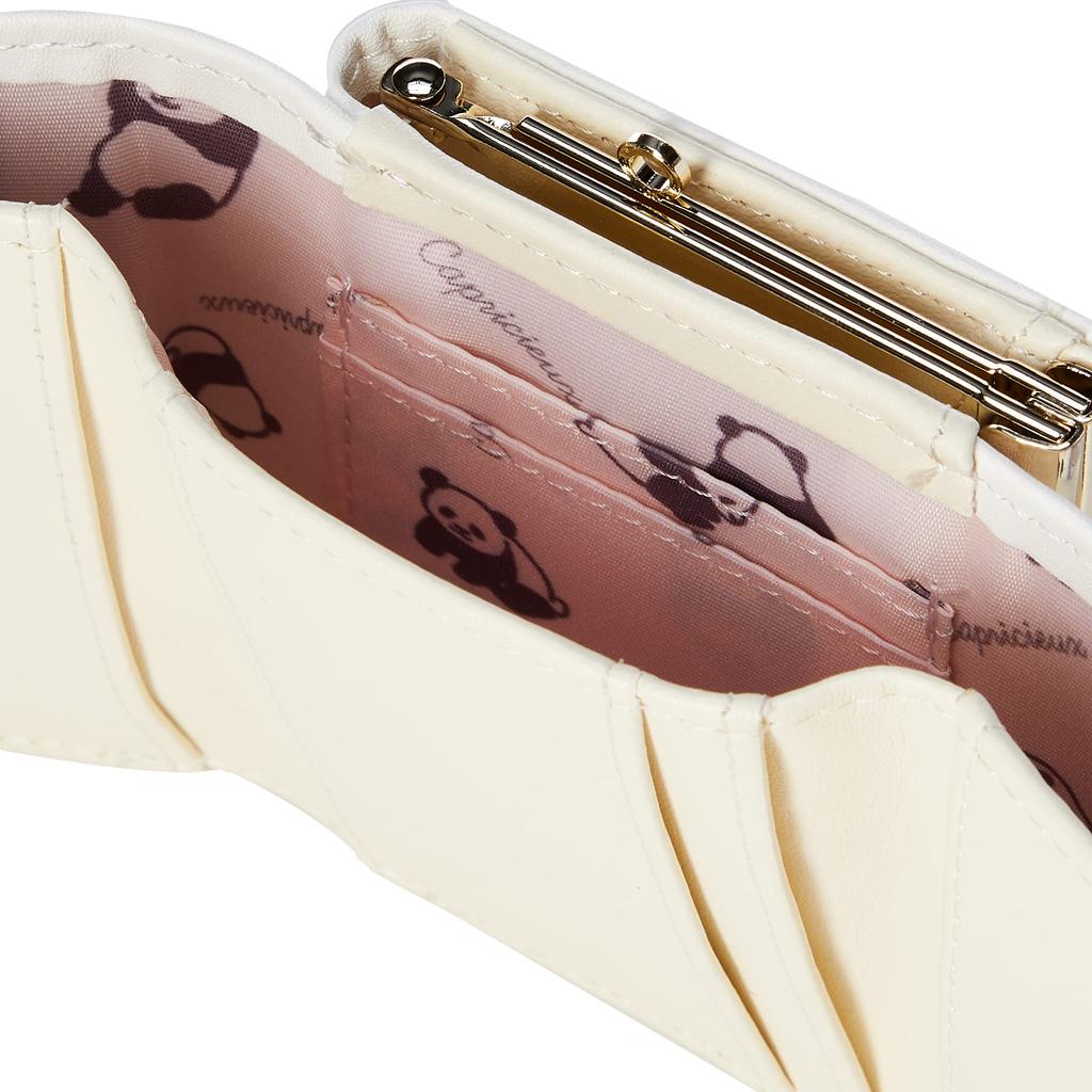 ARDIE Panda Tri-fold Wallet, A39, White, W108 X H82 X D38mm